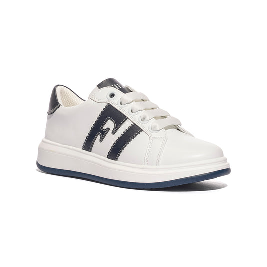 FERRE' FB420 WHITE BLU Sneakers Bambino