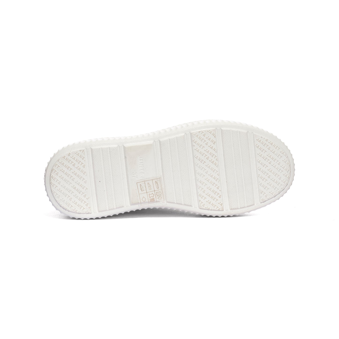 JANET&JANET J-572 WHITE PINK Sneakers Donna