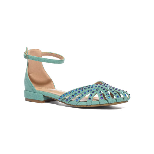 KHARISMA 7125 ALCANTARA ACQUAMARINA Ballerine Donna