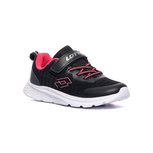 LOTTO 223078310 All Black Glamour Pink Sneakers Bambina