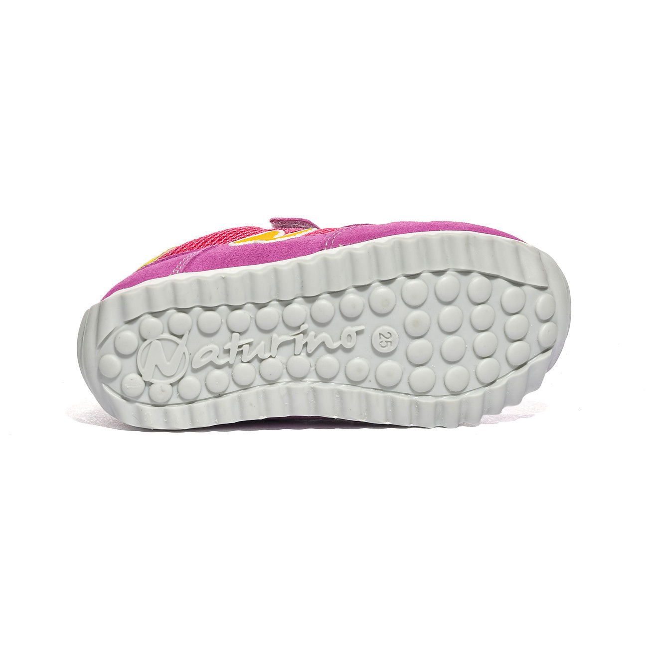 NATURINO 0012016558.01.1M28 DEEP PINK.PAGLIA Sneakers Bambina