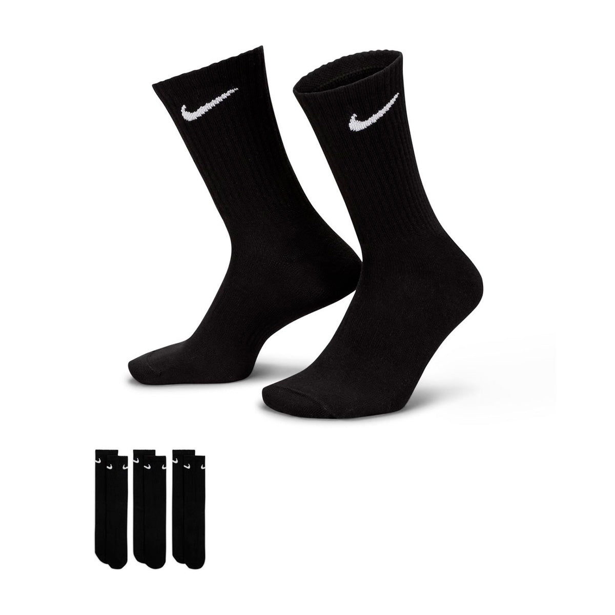 NIKE SX4508-001 VALUEBLACK WHITE Calzini Unisex