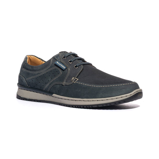VALLEVERDE 17941 NABUK BLU Sneakers Uomo