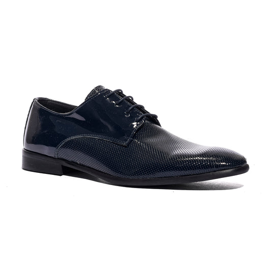 VARESE 110F VERNICE BLU Stringata Uomo