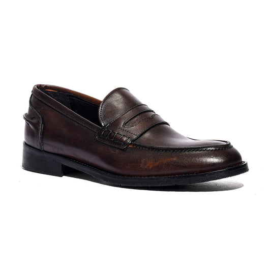 VARESE 302 PELLE NERO Mocassini Uomo