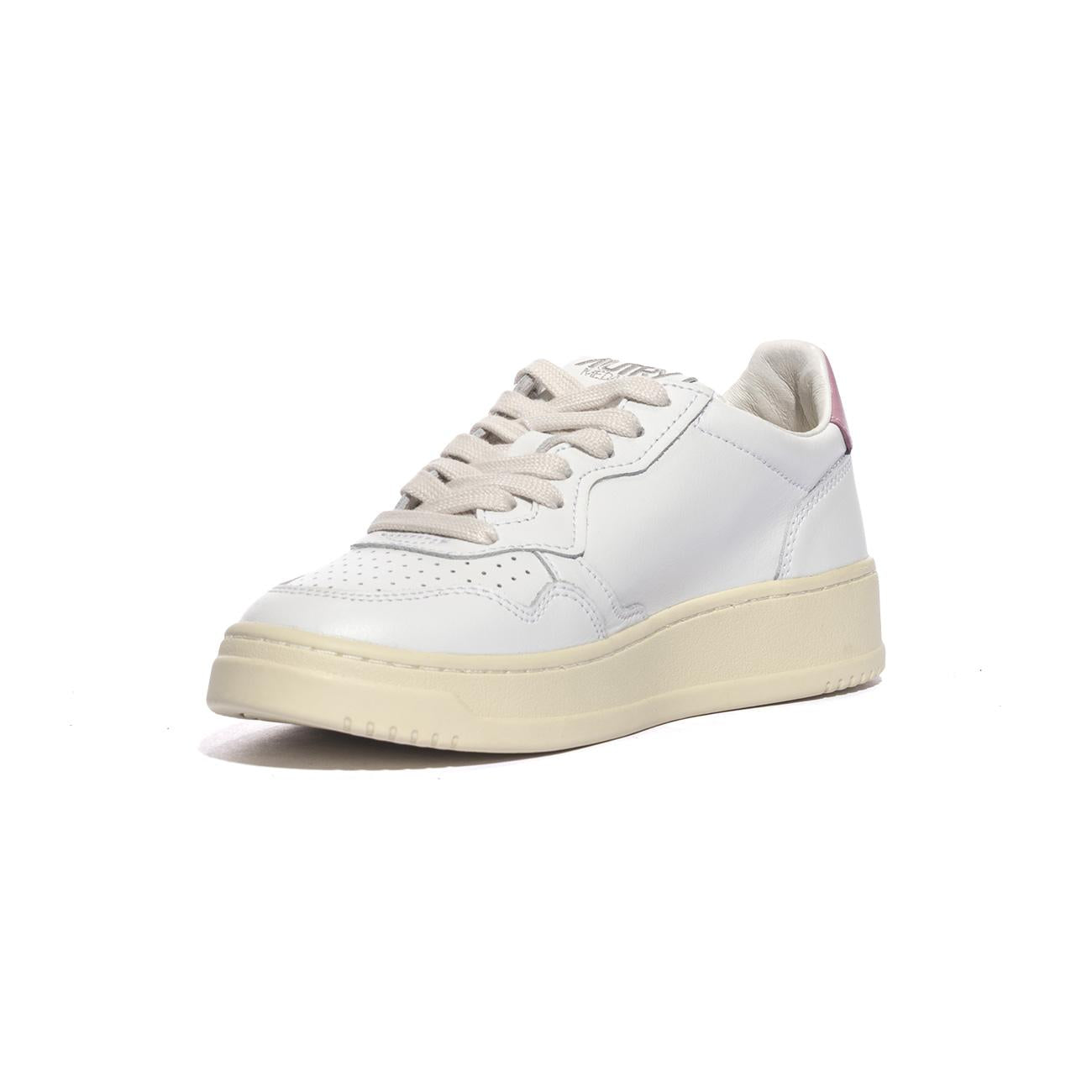 Sneakers Autry Aulwll88 Bianche Rosa AULWLL88WHTPOLIGNAC AUTRY