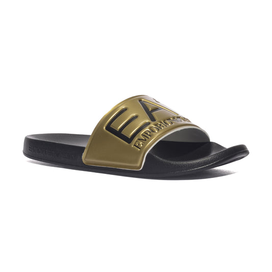 ARMANI 7X000108 SHYNY BLACK Ciabatte Uomo