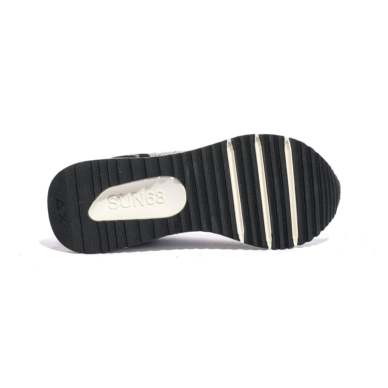 Sneakers Sun68 BIG ALLY GLITTER Argento Z45212ARGENTO SUN 68