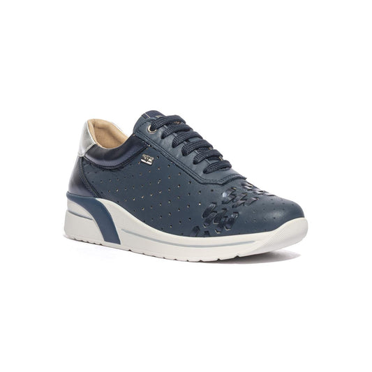 VALLEVERDE V49405 NAPPA BLU Sneakers Donna