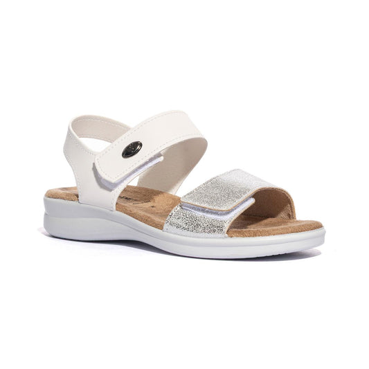 VALLEVERDE 25333 SILVER Sandali Donna