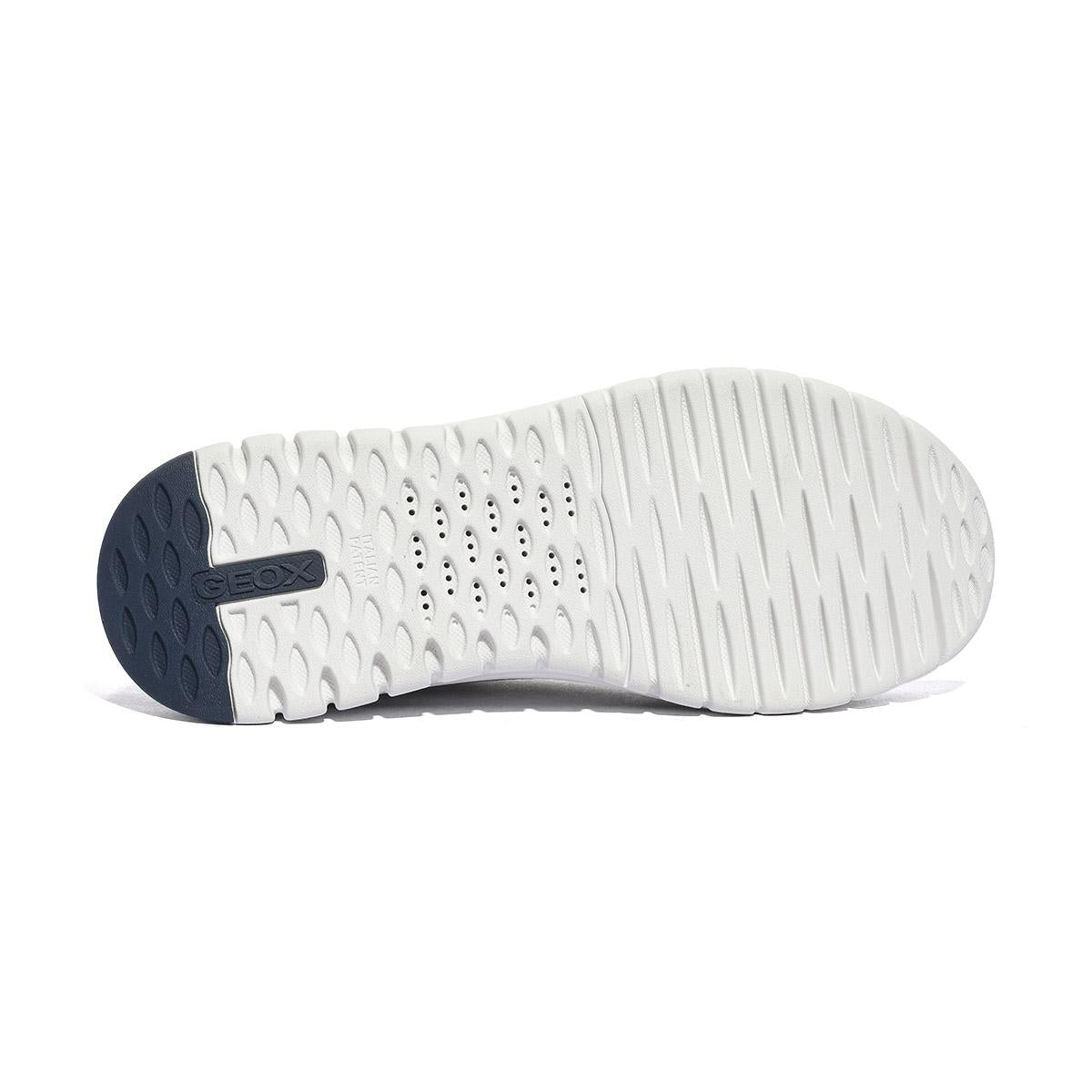 GEOX U65N4D 0BU11 WHITE DK NAVY C1039 Sneakers Uomo