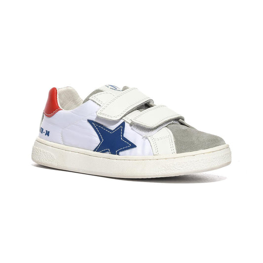 NATURINO 0012017499.14.1B86 GREY.WHITE.RED Sneakers Bambino
