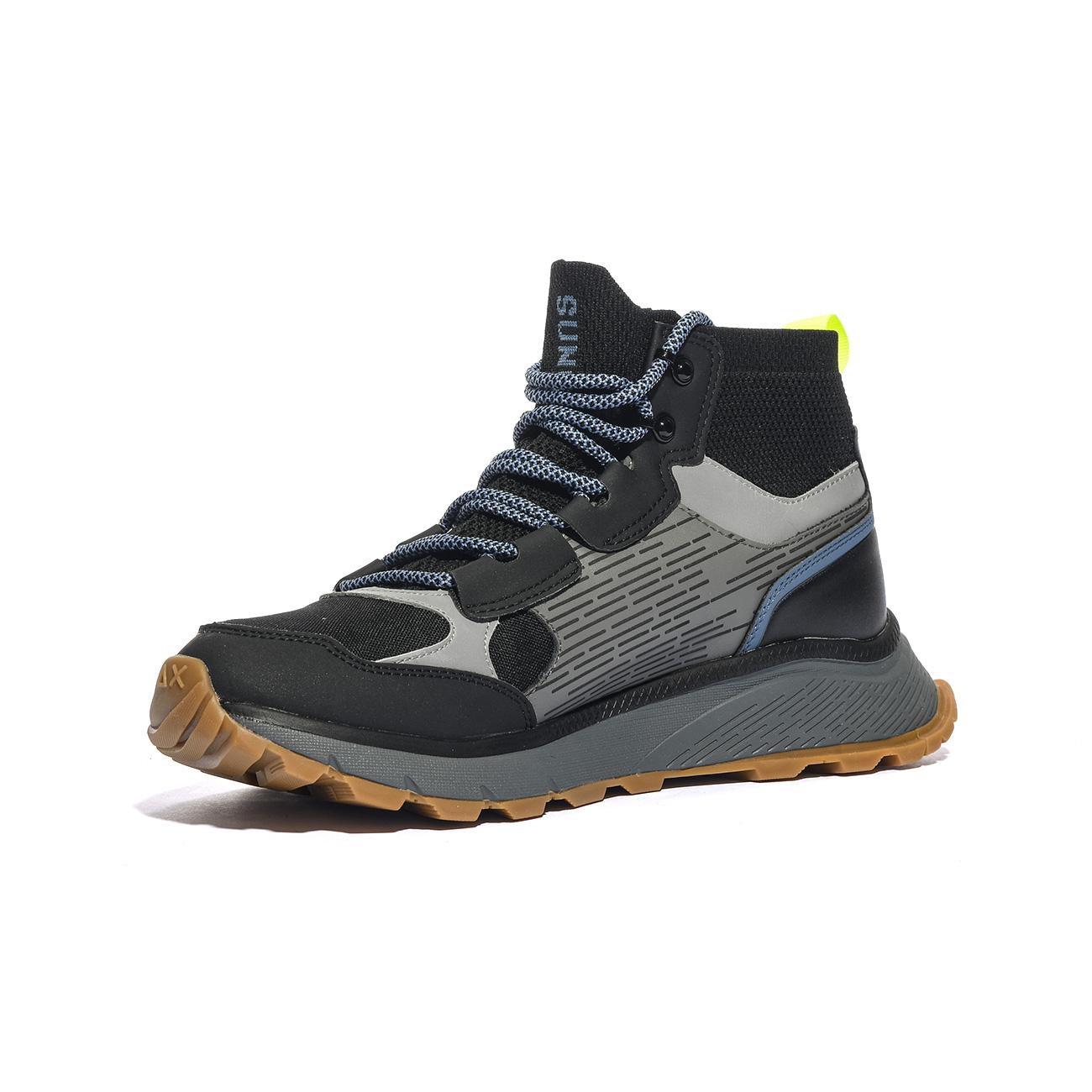 Sneakers Sun68 FIRE & CAMPING SPORTY MID Nere Z45132NERO SUN 68
