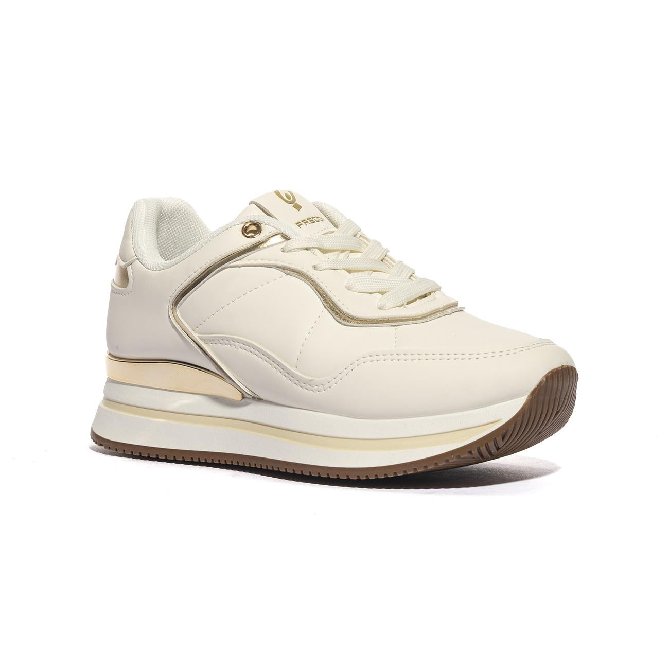 Sneakers Freddy Fy7725 Bianche FY7725WHITE FREDDY