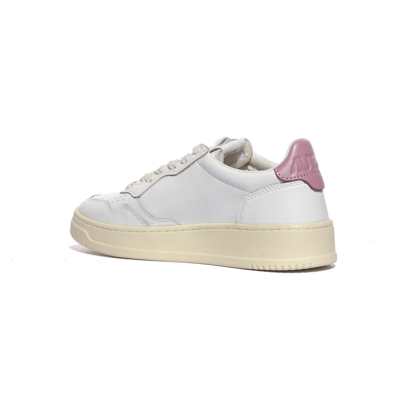 Sneakers Autry Aulwll88 Bianche Rosa AULWLL88WHTPOLIGNAC AUTRY