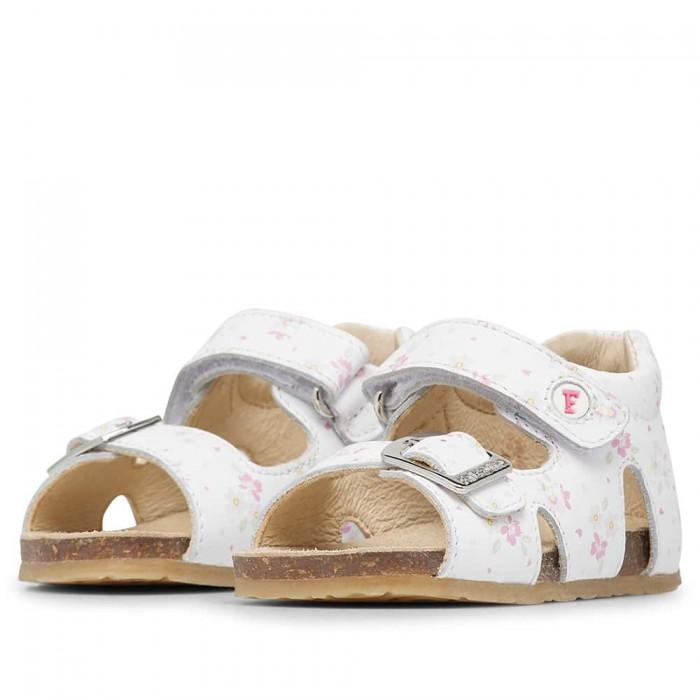Sandali FALCOTTO BEA fiori bianco 0011500737-B6-0N01WHITE FALCOTTO