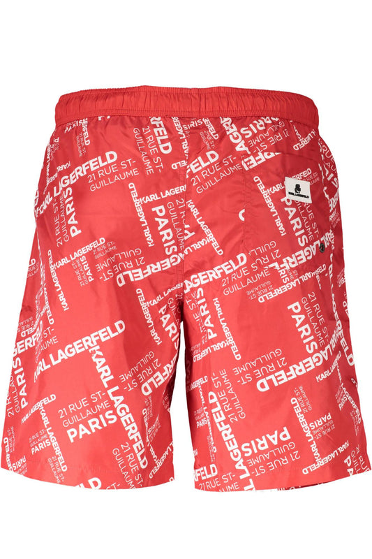 KARL LAGERFELD KL20MBL01_1DFF0C3_ROSSORED Rosso Costumi Uomo