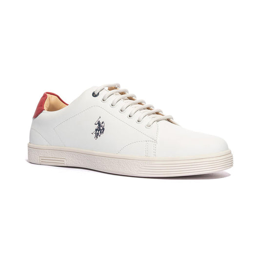 U.S. POLO ASSN. HUMMER001M 4L1 WHI RED07 WHITE JESTE Sneakers Uomo