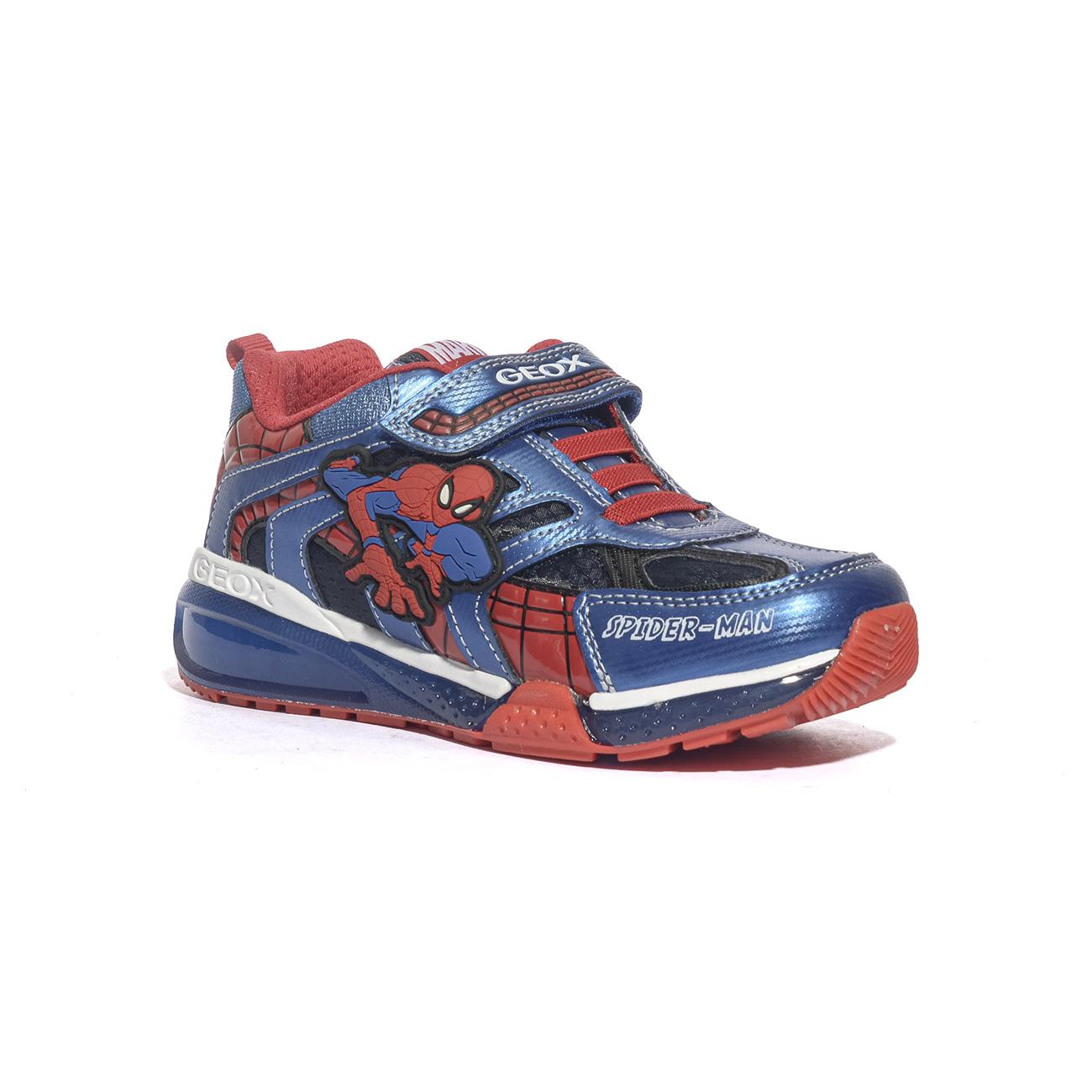 Sneakers Geox BAYONYC BOY Blu Rosse J26FEB 011CENAVY ROYAL C4226 GEOX