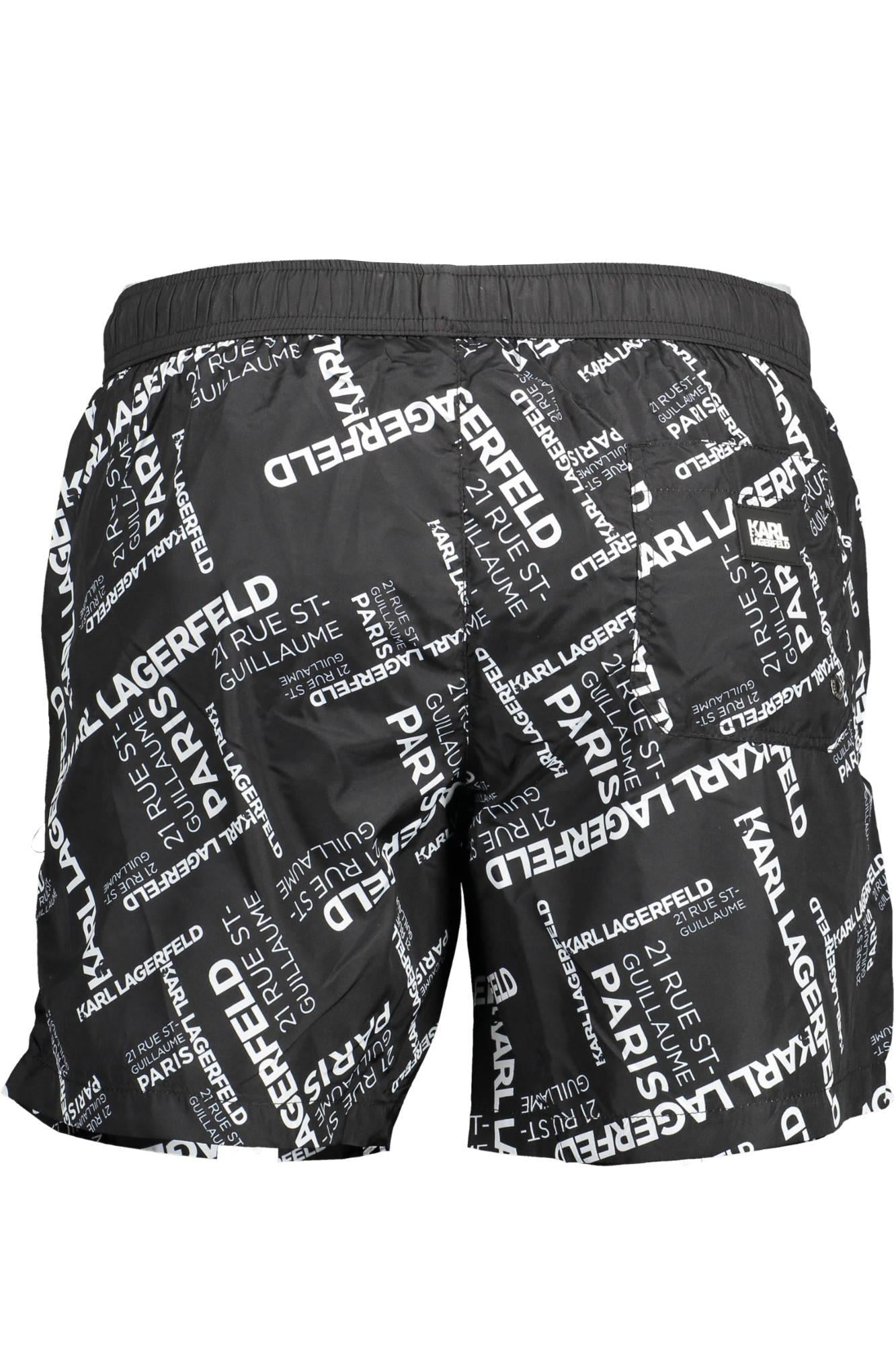 KARL LAGERFELD KL22MBM09_NERO_BLACK Nero Costumi Uomo