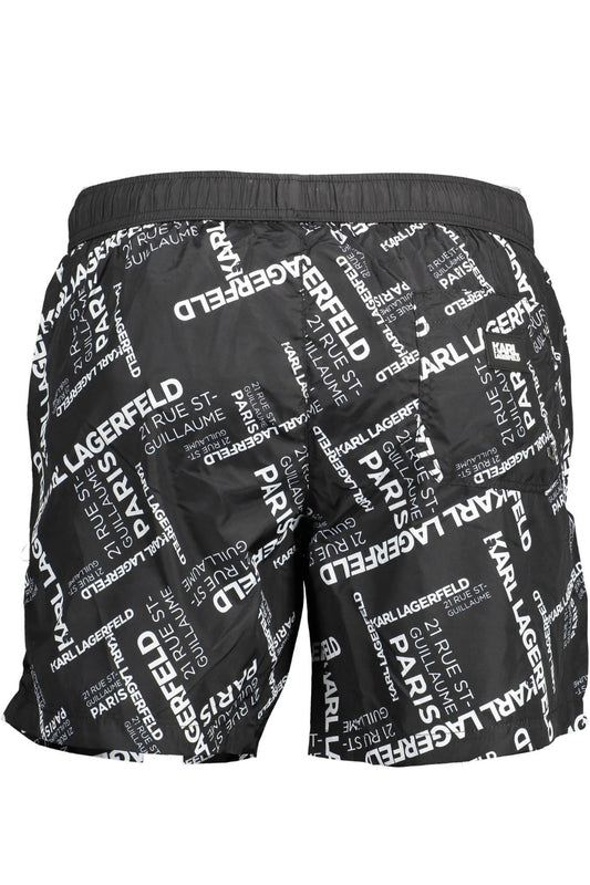 KARL LAGERFELD KL22MBM09_NERO_BLACK Nero Costumi Uomo