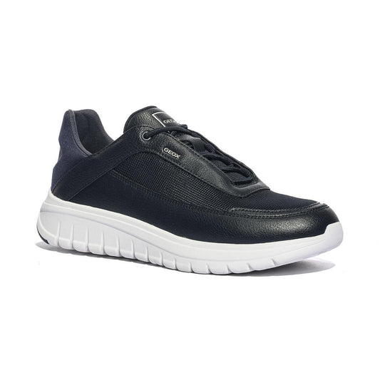 GEOX U65N4D 0BU11 NAVY OFF WHITE C0836 Sneakers Uomo