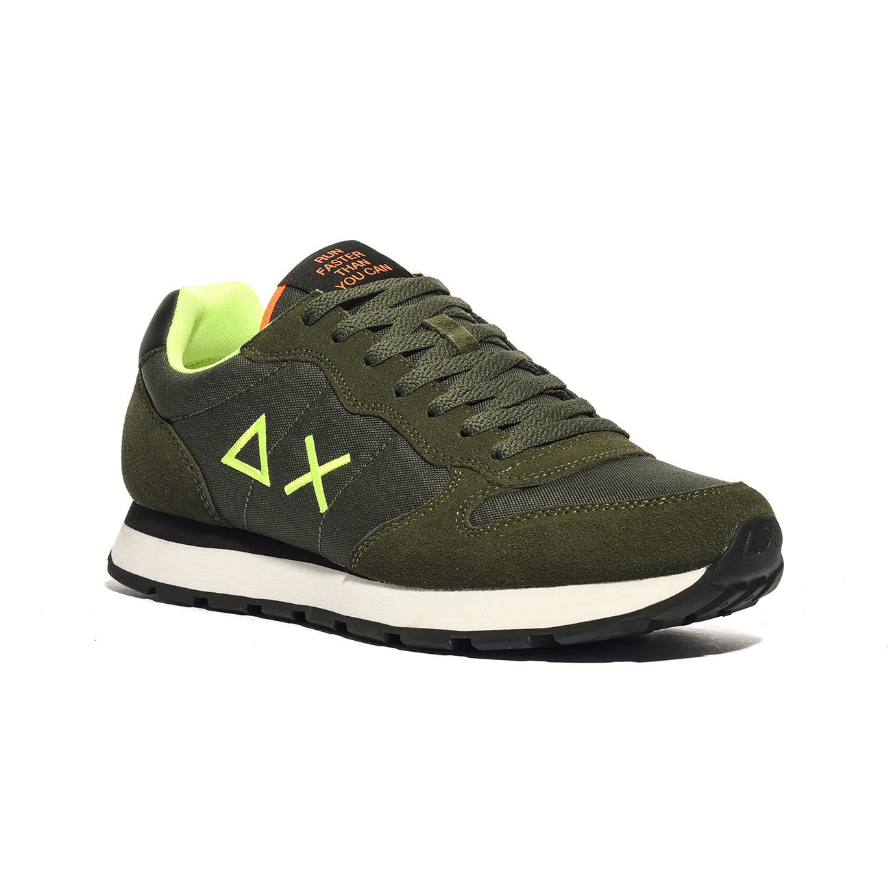 Sneakers Sun68 TOM FLUO Verdi Z45102MILITARE SCURO SUN 68