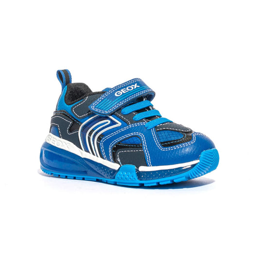 GEOX J16FEA 0CEFU ROYAL LTBLUE C4255 Sneakers Bambino
