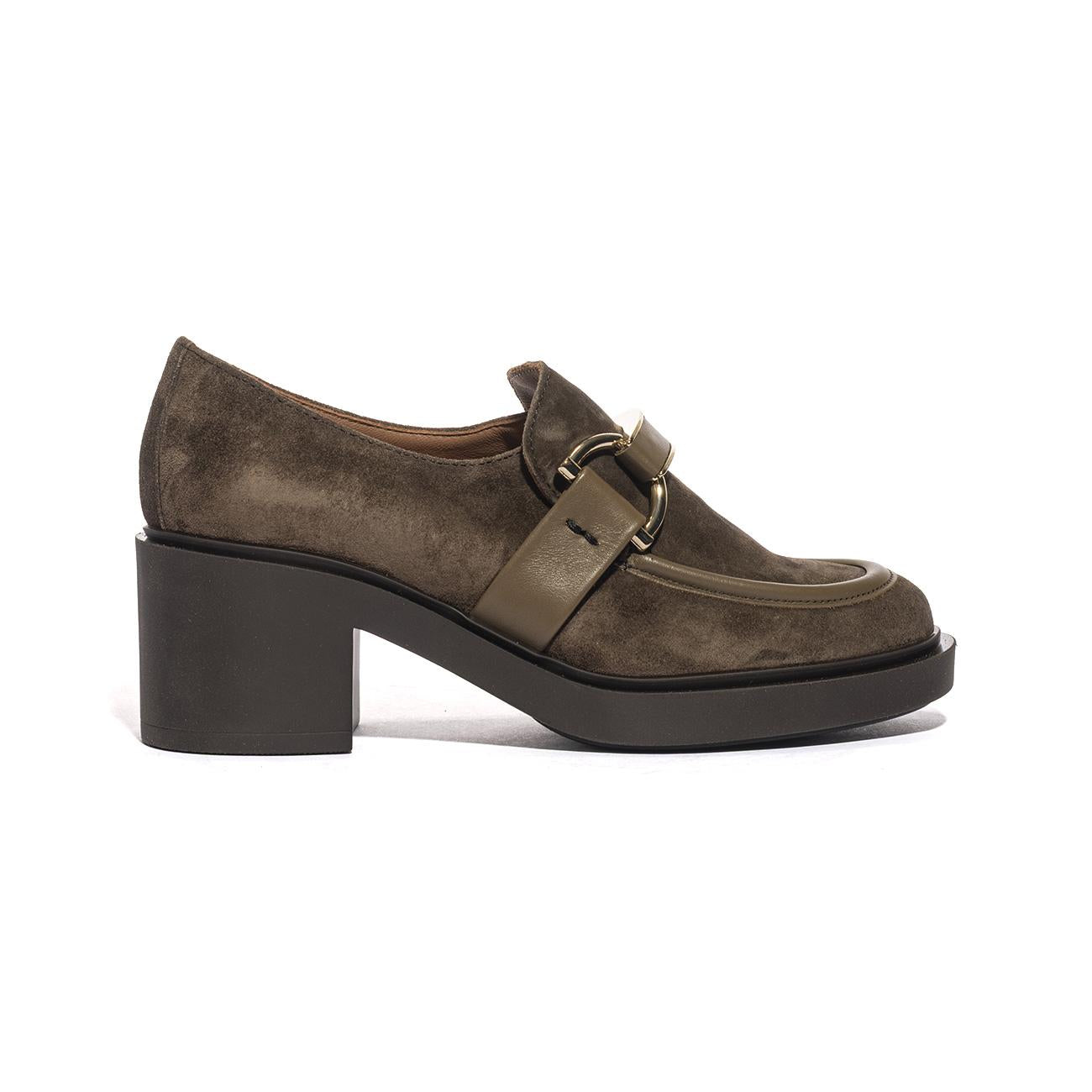 Mocassini Frau SOFTY Marroni 80A5TORBA FRAU