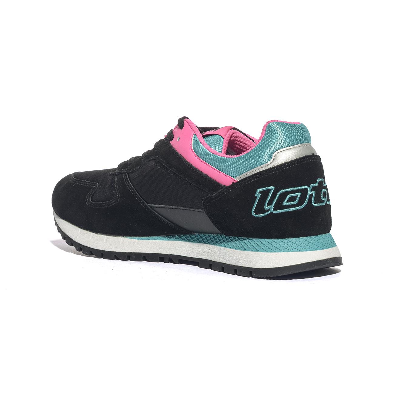 Sneakers Lotto RUNNER PLUS '95 II W Nere 214685BLUE VIVID FUCHSIA LOTTO