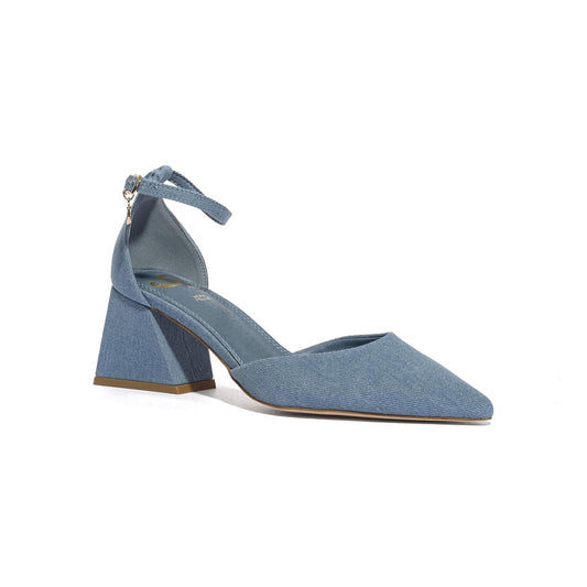 GOLD & GOLD GY365 NAVY Decollete Donna