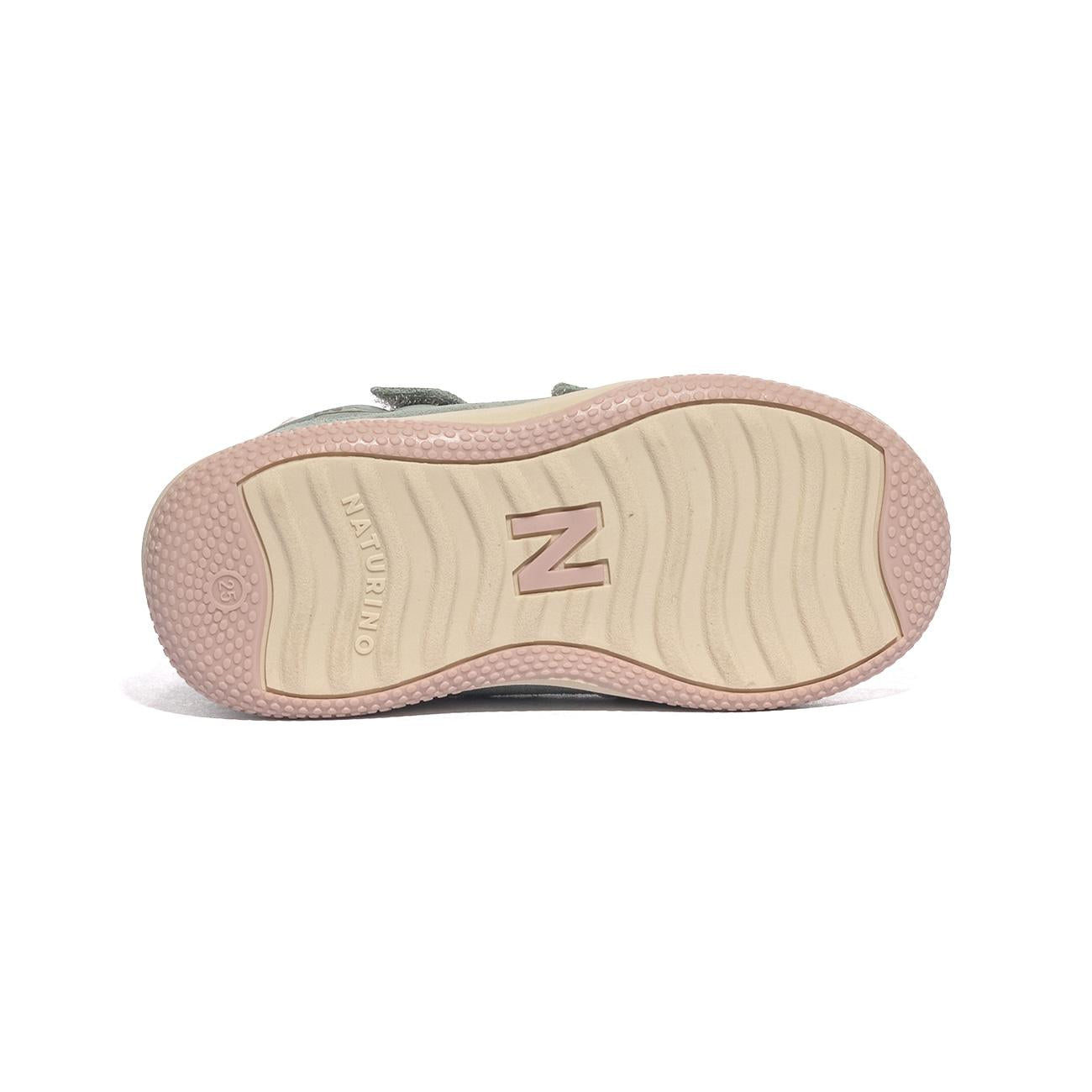NATURINO 0012018924.01.3F37 SAGE.PINK Sneakers Bambina