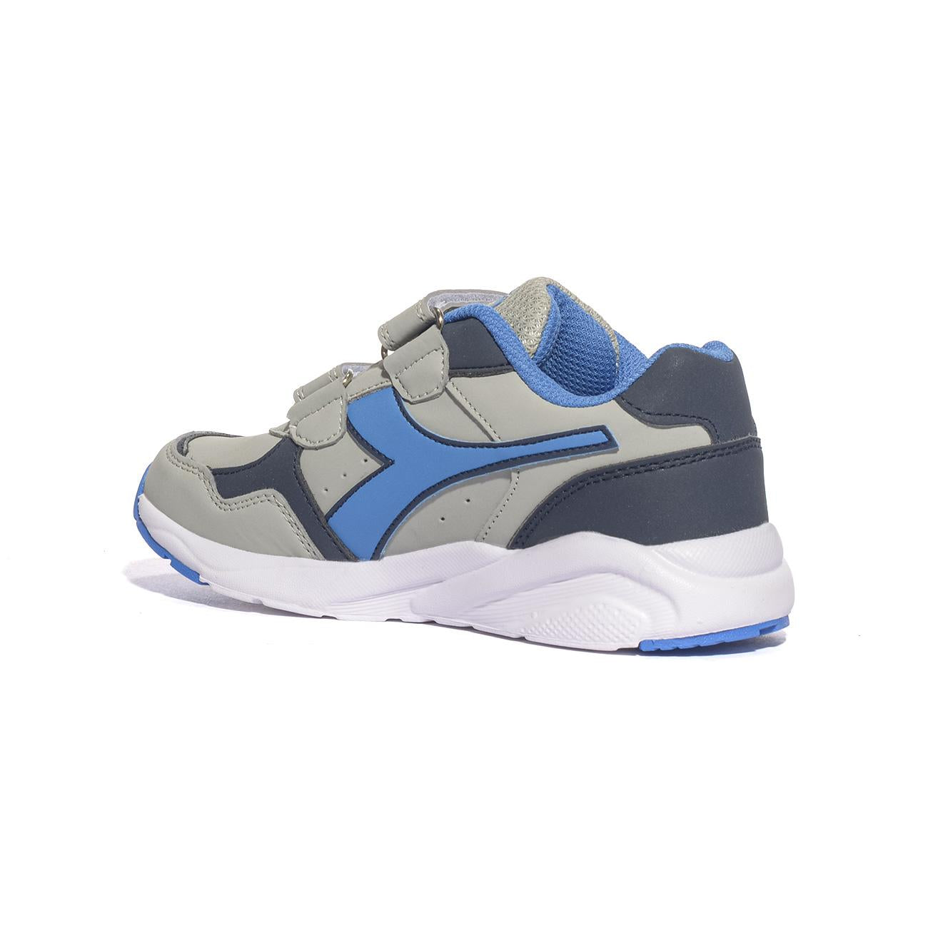 Sneakers Diadora FALCON 5 SL JR V Grigie 101182108SILVER DD PALACE BLUE DIADORA