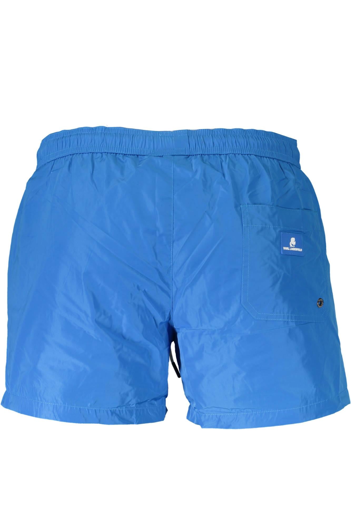KARL LAGERFELD KL20MBS01_AZZURRO_BLUE Celeste Costumi Uomo