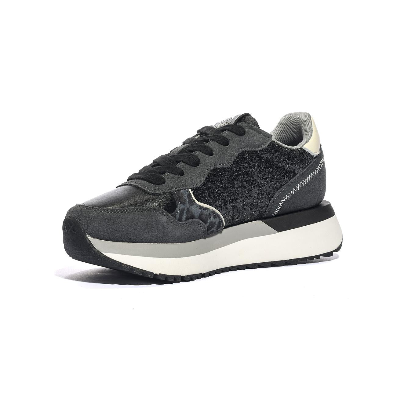 Sneakers Sun68 BIG ALLY GLITTER Nere Z45212NERO SUN 68