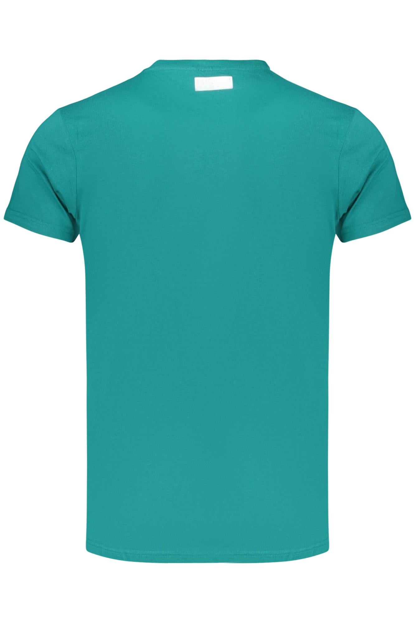 BIKKEMBERGS BKK3MTS03_VEEVERGL Verde T-Shirt Uomo