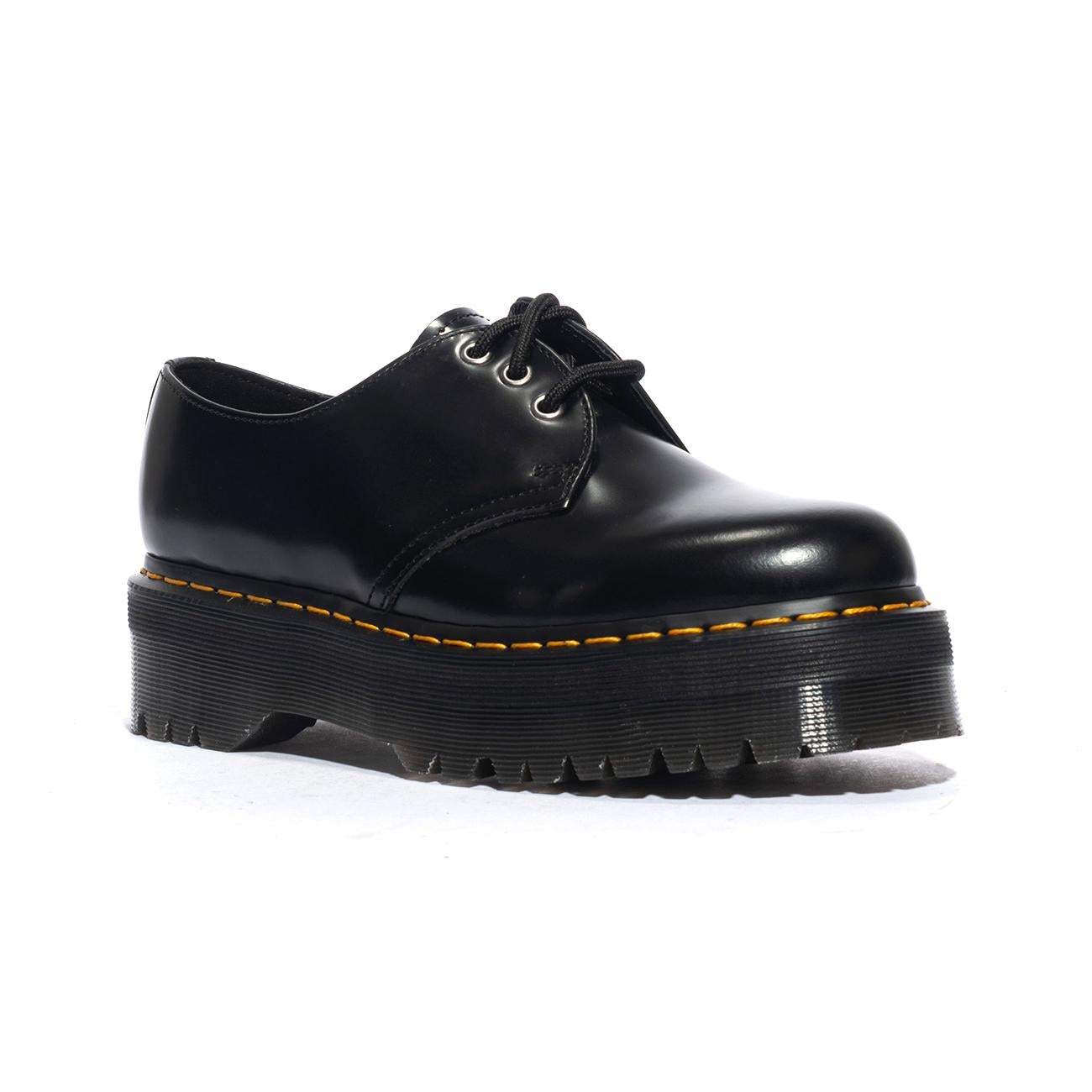 Scarpe Oxford Dr. Martens 1461 Nere 25567001Black Polished Smooth DR MARTENS