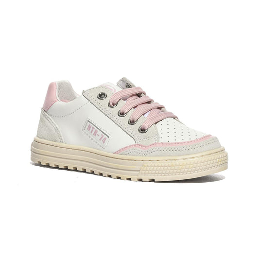 NATURINO 0012017514.01.1N04 WHITE.PINK Sneakers Bambina
