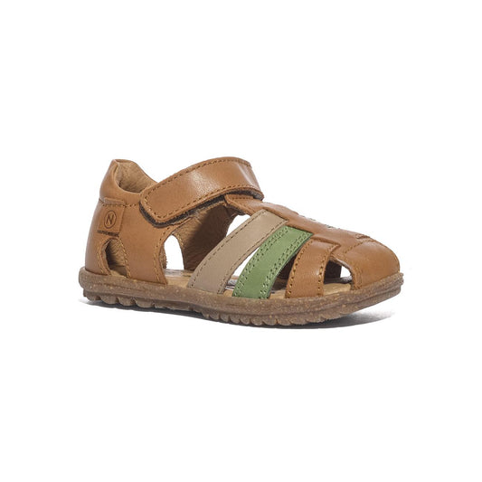 NATURINO 0011500724.01.2D60 COGNAC KAKI Sandali Bambino