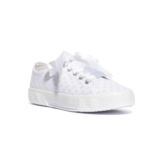 DXO 105 MACRAME BIANCO Sneakers Bambina