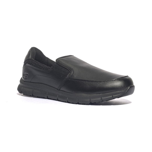SKECHERS 77157EC BLK Slip-on Uomo