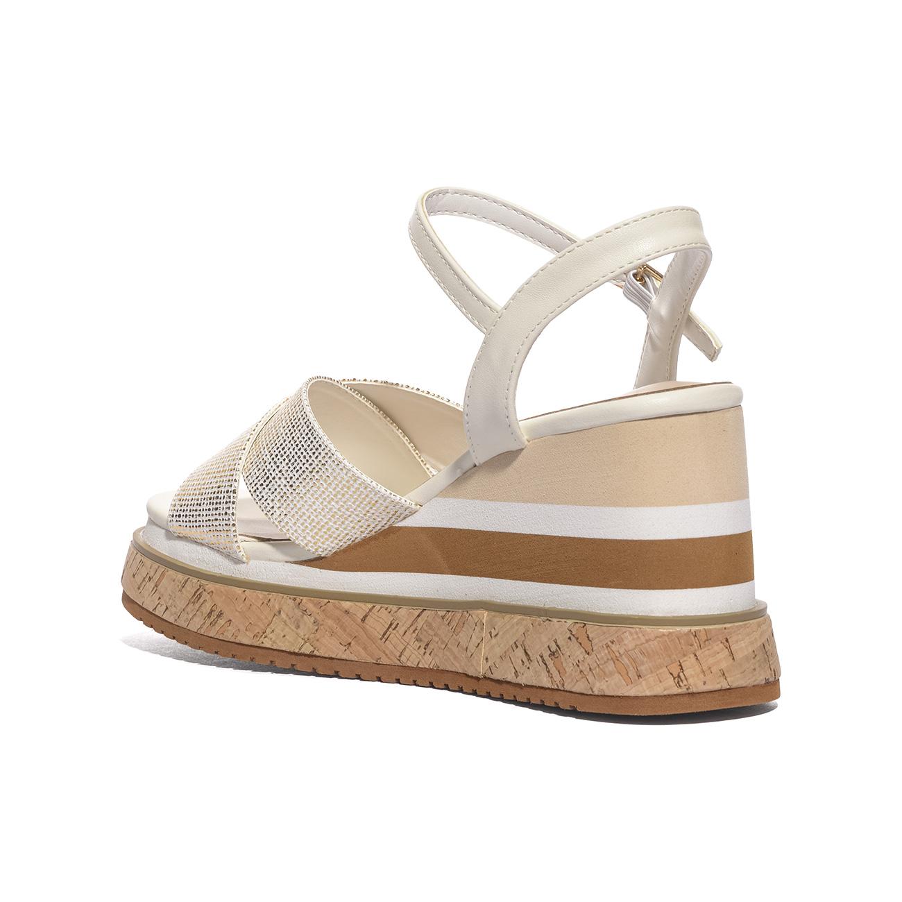 KEYS K12680 WHITEWHITE Sandali Donna