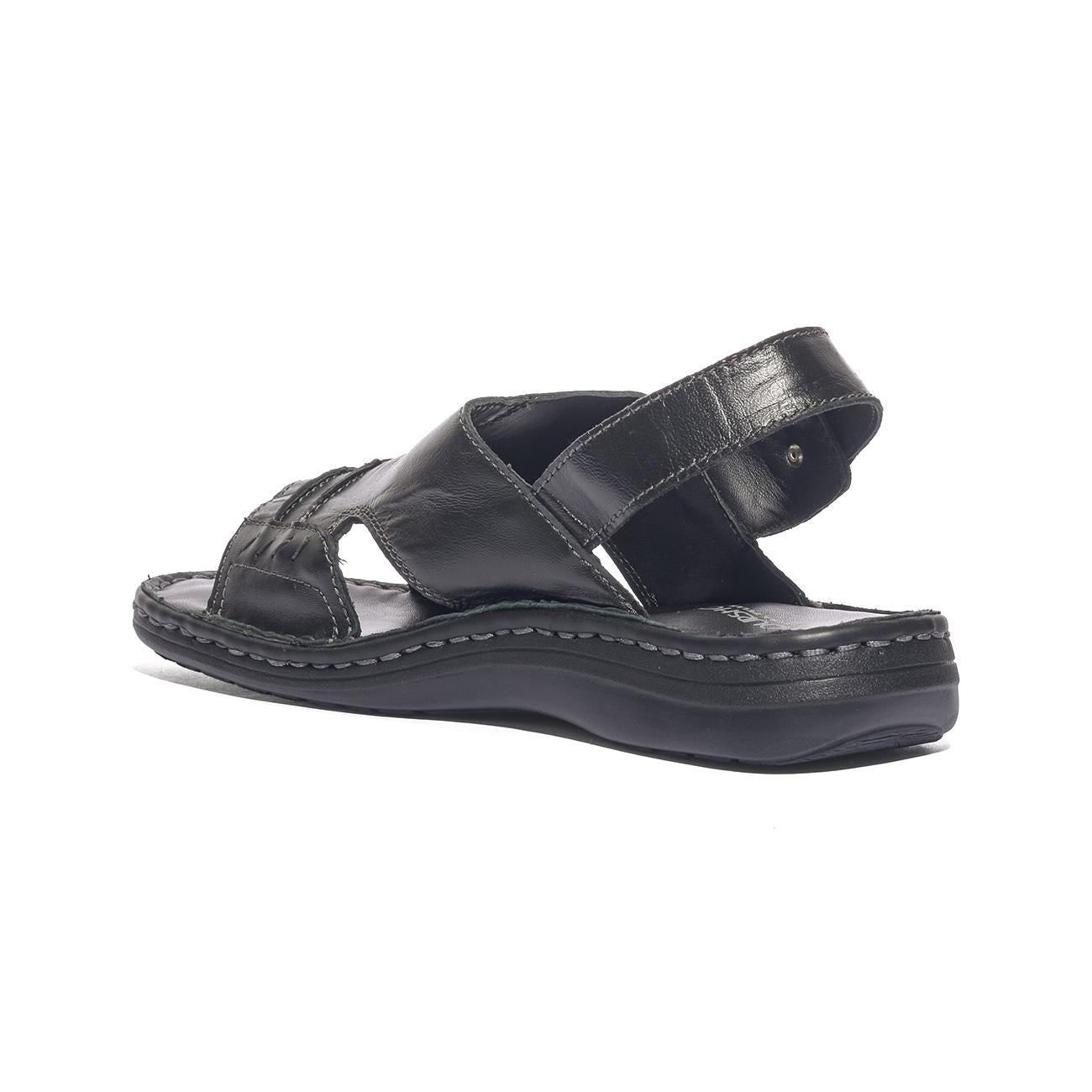 GLAMOUR 3180 NERO Sandali Uomo