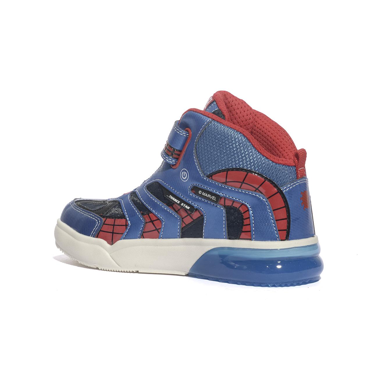 Sneakers Geox Spiderman Grayjay Blu Rosso J269YC 011CENAVY ROYAL C4226 GEOX