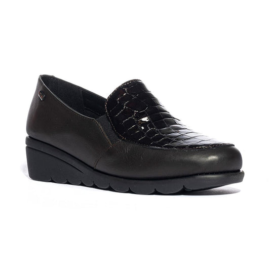 VALLEVERDE VS10301 NAPPA MORO Mocassini Donna