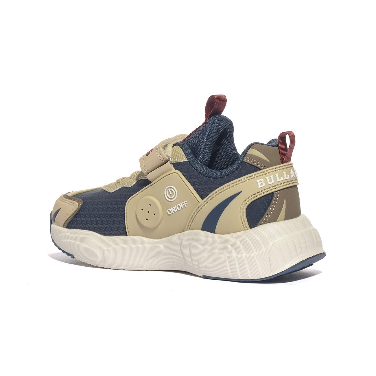 Sneakers Bull Boys Dnarl5103 Beige Blu DNAR5103BLU BULL BOYS