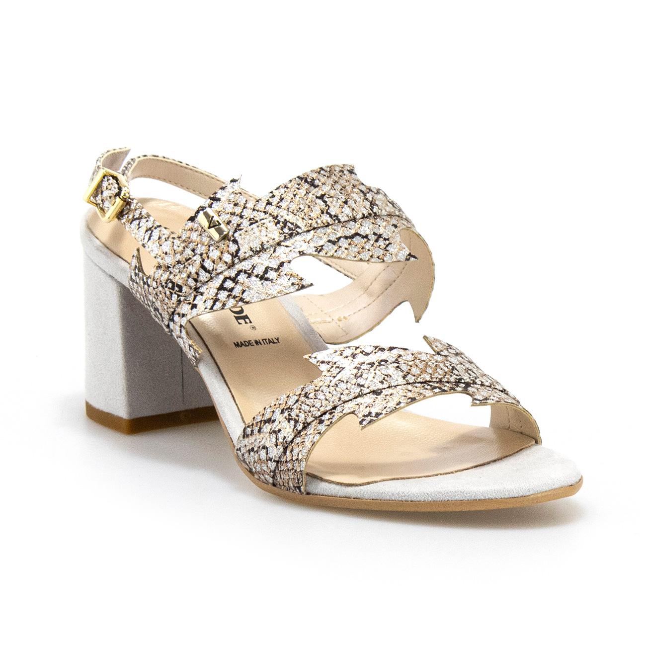 Sandali Valleverde 28250 Animalier/Grigio 28250ACCIAIO VALLEVERDE