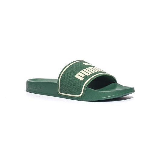 PUMA 384139-26 green Ciabatte Unisex Bambino