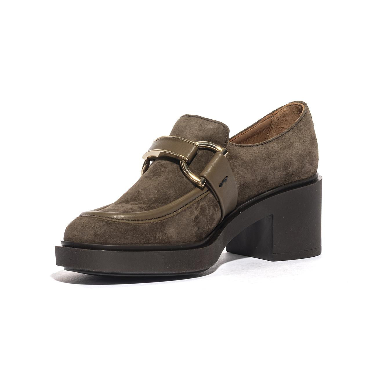 Mocassini Frau SOFTY Marroni 80A5TORBA FRAU
