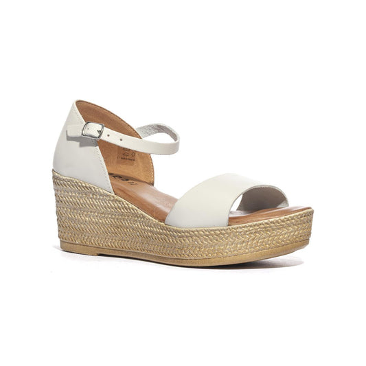 LARA SHOES 19379 WHITE Sandali Donna